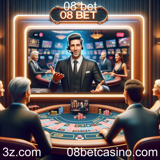 O Crescimento do Cassino Ao Vivo no 08 Bet